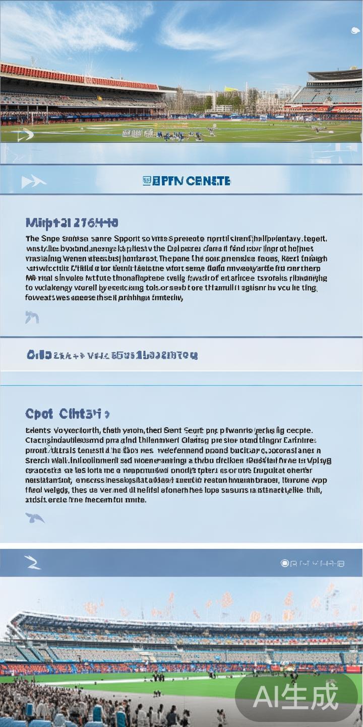 在体育产业不断发展的背景下，打造具有影响力的体育场